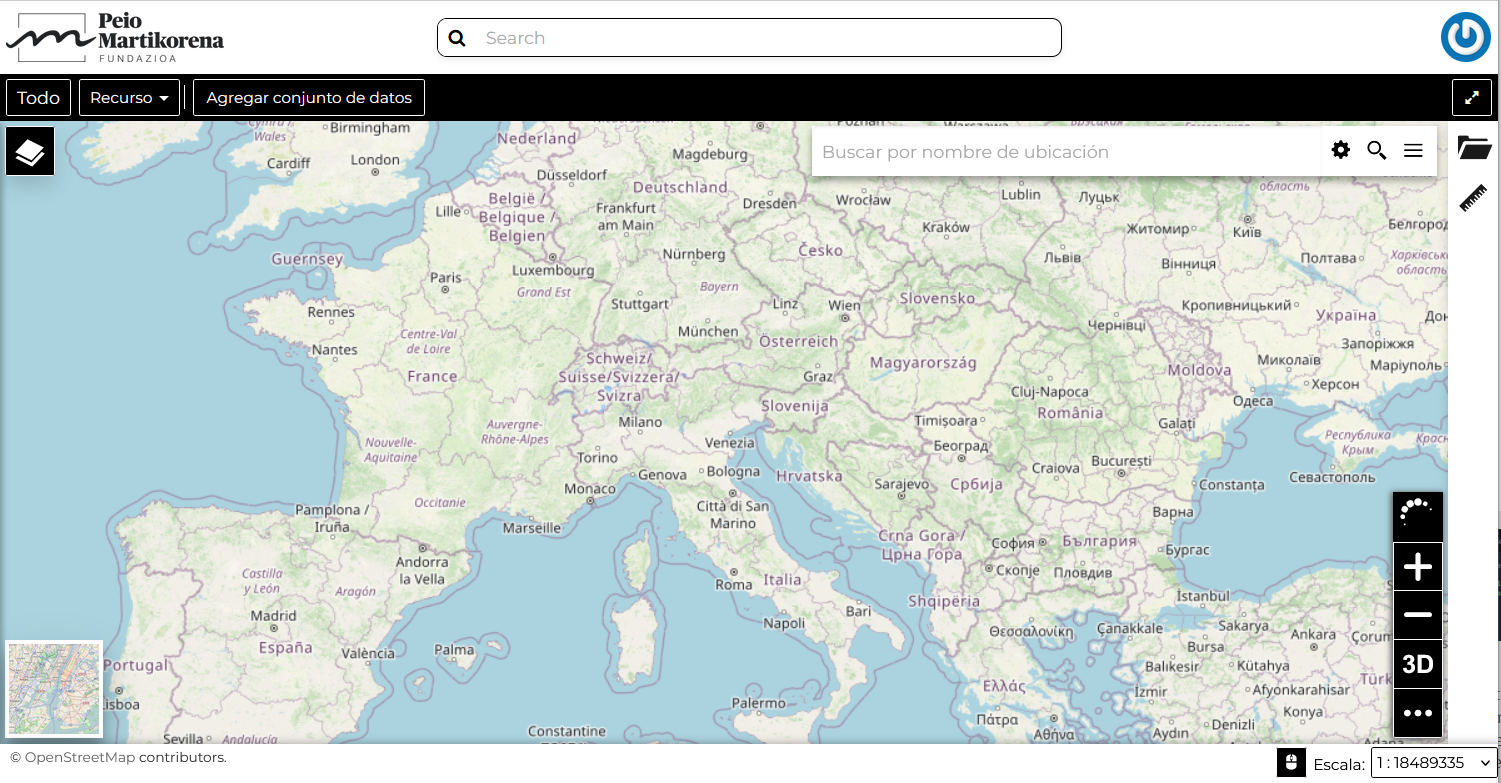 El Visor de Mapas