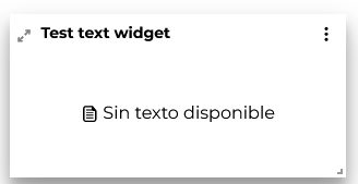Mi Widget de Texto