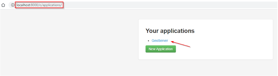 Crear o editar aplicación